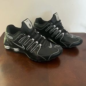 Mens Black Nike Shox Shoes